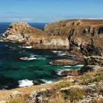 Pointe du Van près du Cap Sizun sentier falaises rocher mer océan atlantique