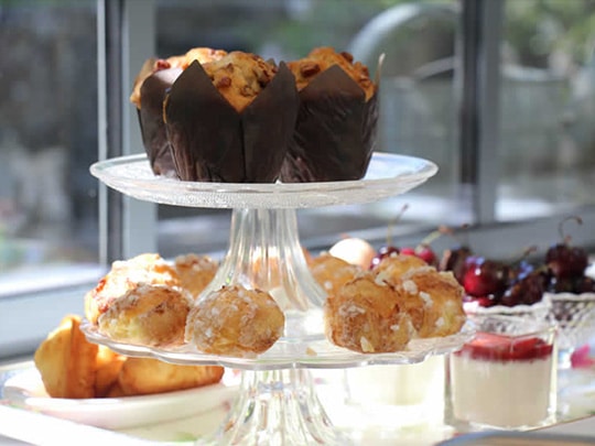 gourmandises maison au petit-déjeuner de la Ferme de Kerscuntec