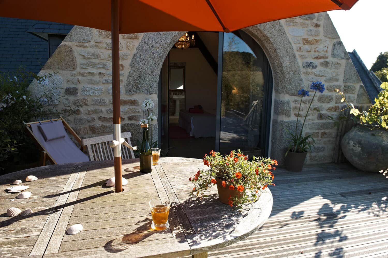 Chambre d'hôte Ouessant terrasse