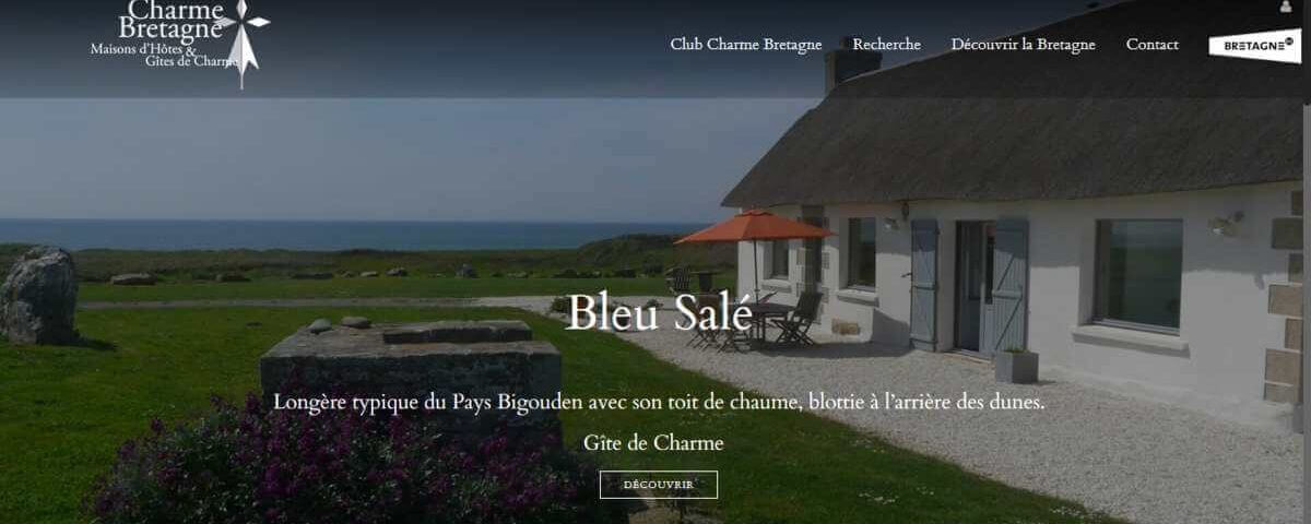 Site web de Charme Bretagne