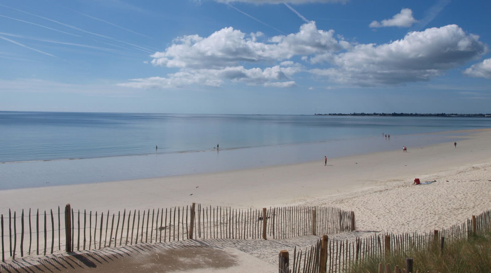 plage de Kermor Combrit près de la Ferme de kerscuntec